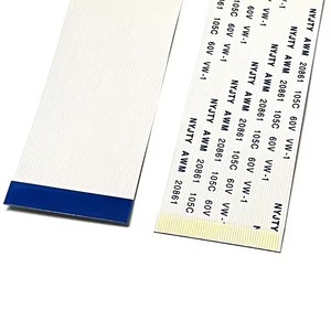 Cavo a nastro flessibile FPC FFC placcato oro AWM <span class=keywords><strong>20861</strong></span> 105C 60V 50 pin passo 0,5 mm B per LCD TV, autoradio, lettore DVD, laptop - Product Image 3