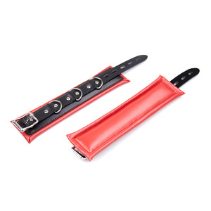 Bdsm <span class=keywords><strong>Bondage</strong></span> Hoofdsteunen Exotische Accessoires <span class=keywords><strong>Sexy</strong></span> Verstelbare Lederen Handboeien Enkelboeien Voor Vrouw Koppels - Product Image 6