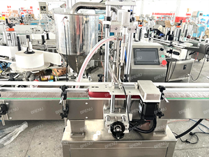 Bouteille de remplissage à chaud pour animaux de compagnie Brenu soufflant une machine de remplissage de gelée de pétrole en plastique liquide pour Cabernet Sauvignon - Product Image 5