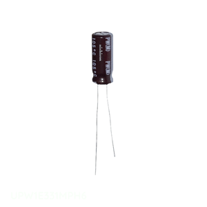 ตัวเก็บประจุ330 uF แบบมีรูผ่านรูผ่านรู UPW1E331MPH6สารส้ม330 uF 20% 25V - Product Image 1