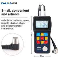 Jauge d'épaisseur ultrasonique NDT DANA-T230 en matériau ABS, haute précision, affichage LCD, pour peinture et revêtements