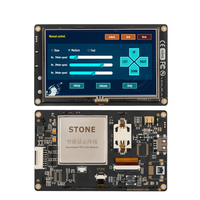 STONE 4,3 pulgadas 480*272 pantalla táctil UART Serial Smart TFT LCD módulo HMI pantalla