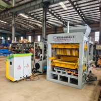Machine de moulage de blocs hydraulique QT4-15 pour blocs creux