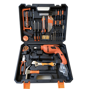 88 Piece Impact Drill <b>Power</b> <b>Tool</b> Set 1/2 In Cordless Electric Home Maintenance Kit With Adjustable Wrenches And Socket <b>Tools</b> - Product Image 3