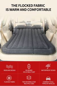 Matelas gonflable de camping confortable et personnalisé pour SUV, lit d'air pour voiture à haute densité - Product Image 2