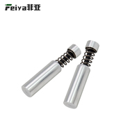 Dispositif de fermeture de poubelle - Amortisseur hydraulique linéaire à fermeture douce en plastique, parfait pour les poubelles de cuisine et de salle de bain