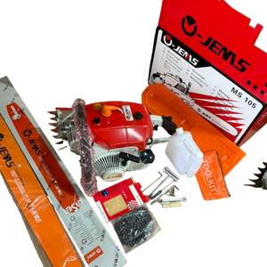 Motosierra de Gasolina de 105cc con Barra Guía de 36 Pulgadas, Motosierra de Alta Potencia para Trabajos Pesados de Corte de Madera - Product Image 1
