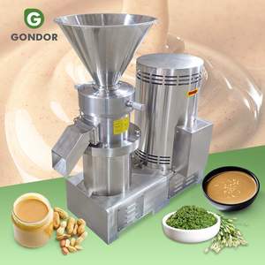 Small Gasoline Nut Processor 40kg Milk Make Motor Sesame Walnut Grinder Peanut Paste <b>Butter</b> Machine For - Product Image 1