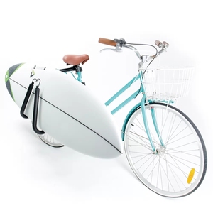 Support de transport portable Onefeng en aluminium noir robuste <span class=keywords><strong>pour</strong></span> planche de <span class=keywords><strong>surf</strong></span> et <span class=keywords><strong>vélo</strong></span>, garantie 1 an, <span class=keywords><strong>pour</strong></span> pagaie et eaux océaniques (unisexe) - Product Image 1