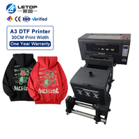 Impresora de Inyección de Tinta para Prendas de Vestir LETOP Factory DTF, Plotter de Impresión Digital de Prendas, Impresora de Inyección de Tinta para Prendas, Maquinaria Textil de Guangzhou