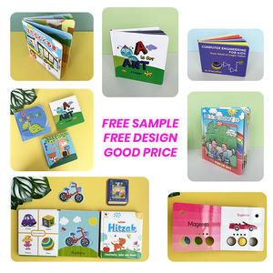 Libro de tablero de audio impreso personalizado OEM para niños libro de sonido de <span class=keywords><strong>música</strong></span> de tapa dura libro de sonido para niños personalizable con características de audio - Product Image 3