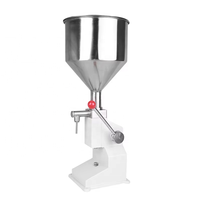 Machine de remplissage manuelle facile à utiliser pour pâtes et liquides, idéale pour le miel, le dentifrice, le jus, le gel, le shampoing et les produits de lavage des mains