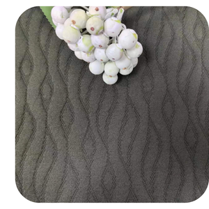 Polyester của tôi Spandex 3D <span class=keywords><strong>Jacquard</strong></span> đan căng đôi phải đối mặt với trọng lượng trung bình Tùy chỉnh màu Scuba vải cho may mặc - Product Image 2