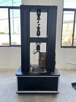 Machine d'essai de performance mécanique pour fixations de raccordement de tuyaux en acier, équipement d'essai électronique de traction avec garantie d'un an