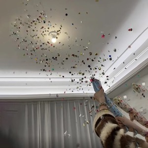 Cañón de Confeti Inflable de 19 Pulgadas, Lanzador Automático de Fuegos Artificiales, Serpentinas para Fiestas, Accesorios para Celebraciones de Cumpleaños - Product Image 2