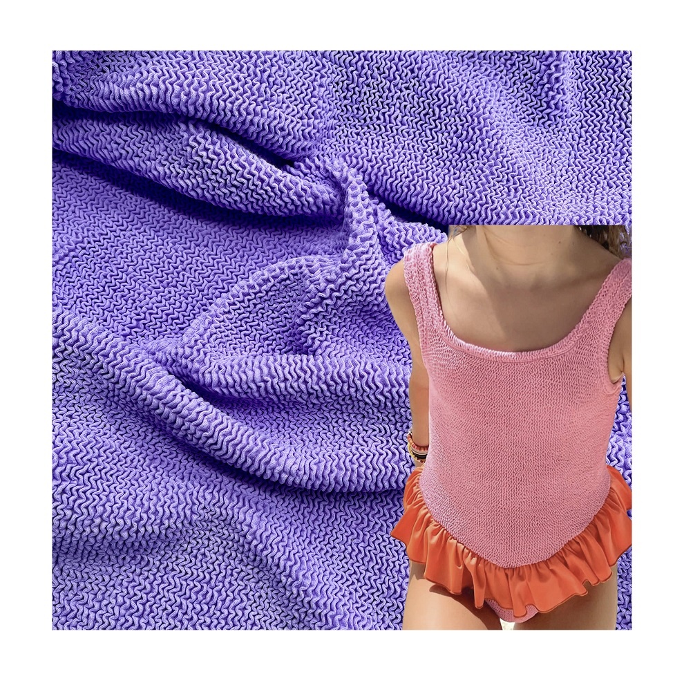 Shop Our Seersucker Jacquard Nylon Spandex Swimsuit Fabric