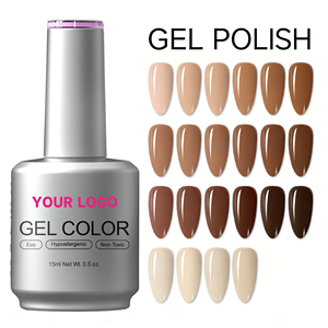 Vernis à ongles en gel UV LED longue tenue, couleurs automne-hiver, sans HEMA ni TPO, non toxique, pour salon de manucure (vente en gros) - Product Image 1