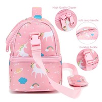 Sacs isothermes portables personnalisés à motif de dessin animé pour femmes, hommes, étudiants, enfants – Sacs à bandoulière pour pique-nique
