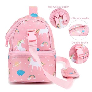 Bolsas Térmicas Porta Alimentos Personalizadas con Dibujos Animados para <span class=keywords><strong>Mujeres</strong></span>, Hombres, Estudiantes y Niños, Bolsas de Picnic con Correa para el Hombro - Product Image 3