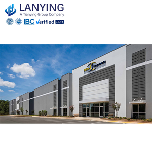 Entrepôt industriel Bâtiment à charpente en acier Garage préfabriqué et bâtiments préfabriqués pour garage de stationnement Utilisation en entrepôt - Product Image 5