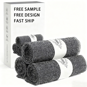 Spugna Esfoliante con Logo Personalizzato, Texture a Rete, Scrubber Coreano per la Schiena, Lavaggio Giapponese, Esfoliazione per il Corpo, Doccia - Product Image 1