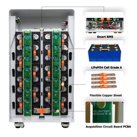 Batterie Lifepo4 16 kWh pour stockage solaire résidentiel, pack de batteries Eu stock 51.2V 48V 16s EVE CATL 280ah 314ah mb31+SEP 200A BMS