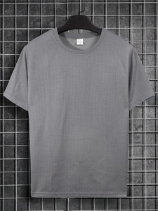 Nouveaux T-shirts d'été pour hommes de haute qualité, coupe classique, grandes tailles, décontractés, couleur unie, t-shirts oversize en maille pour hommes - Product Image 5