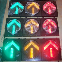 Feu de signalisation directionnel pour véhicule, 400 mm, en matériau PC, qualité ingénieur, alimenté par le réseau électrique, avec indicateur rouge/jaune/vert, 100 000 cycles.