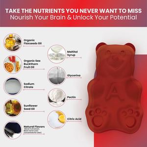 Aanpasbare Fruitige Smaak 6mg 10mg 12mg Biologisch Voedingssupplement Haematococcus Pluvialis <span class=keywords><strong>Extract</strong></span> Astaxanthine Gummies - Product Image 2