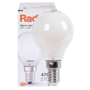 Lampe à filament LED, RALED STAR DROP, Tropfen-Form, mat, E14/4,8W, 470 lm, 2700K (9019605185) - Product Image 1
