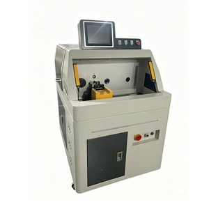 เครื่องตัดและปอกสายไฟอัตโนมัติระบบ MES ขนาด 0-130 มม. สำหรับสายเคเบิลพลังงานใหม่ ปรับความยาวการปอกได้ - Product Image 2