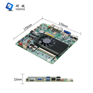 เมนบอร์ดอุตสาหกรรม X86 I5 3210M ระบายความร้อนด้วยพัดลม HD VGA LVDS EDP 10 USB 2 COM สำหรับอุปกรณ์ POS ATM คีออสก์ แบบฝังตัวขนาดเล็ก ITX - Product Image 3