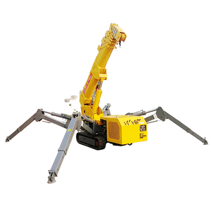 Grúa Araña Eléctrica Diésel Portátil, Grúa Móvil Todoterreno, Mini Grúa Oruga con Pluma, Grúa de Elevación con Pantalla de Torque - Product Image 1