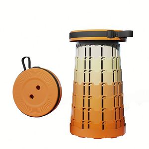 Taburete Plegable Retráctil con Diseño Telescópico y Altura Ajustable para Viajes, Hogar y Uso en Exteriores - Product Image 4