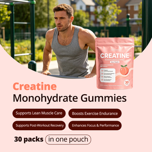 Gummies de créatine monohydrate en gros sous marque privée, véganes, halal, supplément alimentaire, fabrication OEM, approvisionnement en vrac personnalisé - Product Image 4