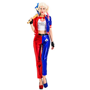 <span class=keywords><strong>Disfraz</strong></span> <span class=keywords><strong>de</strong></span> Cosplay <span class=keywords><strong>de</strong></span> <span class=keywords><strong>Harley</strong></span> <span class=keywords><strong>Quinn</strong></span> <span class=keywords><strong>de</strong></span> Suicide Squad para Adultos, para Comic Con y Representaciones Escénicas, con Leggings, 2026 - Product Image 6