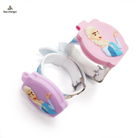 Fabrik Cartoon Frozen Kinder uhr Silikon LCD Digitaluhr Elektronische Kinder uhr Hot Sale Kunden spezifische Armbanduhr