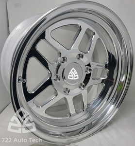 722auto Llantas Personalizadas 15*10 17*9.5/10 6 orificios 6*139.7 Spike Performance Bogarts D10 para Chevy/GMC 6*5.5 Beadlock y Sin Beadlock Delanteras - Product Image 4