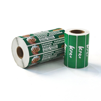 Etiquetas de Laboratorio Resistentes a Químicos, Impermeables, con Fuerte Adhesión, Etiquetas de Vinilo Impresas Personalizadas en Rollos, Impresión por Transferencia Térmica