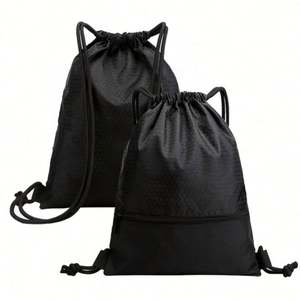 Custom Logo Gift School Travel <b>Drawstring</b> Gym Sport Bag Sublimation Printed Nylon Polyester Promotional <b>Drawstring</b> <b>Backpack</b> - Product Image 4