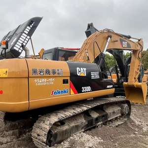 รถขุดตีนตะขาบ Caterpillar Cat330 Cat330d Cat330d2 ขนาด 30 ตัน มือสองจากญี่ปุ่น พร้อมมอเตอร์ เครื่องยนต์ เกียร์ ปั๊ม PLC - Product Image 1