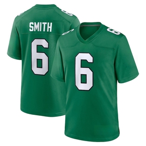 Maillot de football américain Philadelphia Eagle brodé en gros # 26 Saquon Barkley # 33 Cooper DeJean # 1 maillot de Jalen Hurts - Product Image 4