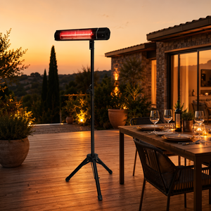 Support de trépied réglable pour chauffage infrarouge de patio, chauffage extérieur télécommandé IP65 pour jardin, cour et zone de loisirs - Product Image 3