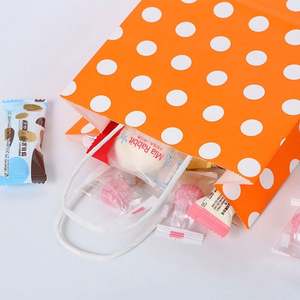 Sac cadeau en papier kraft de luxe imprimé sur mesure de marque célèbre KM Wholesale, sac de shopping prêt à l'emploi, prix - Product Image 4