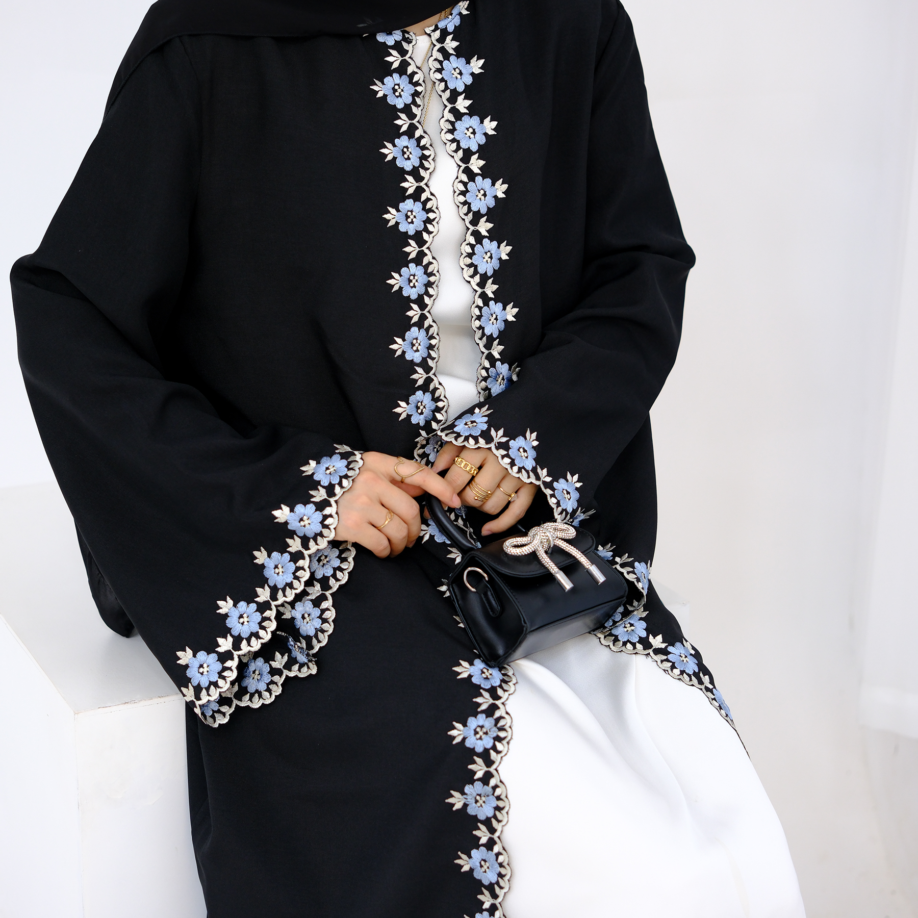 arab black dress 2000s Cutout Waist Black Cocktail Dress