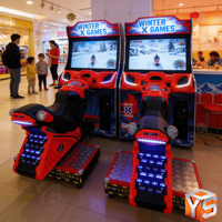 Machine d'arcade ZDYS Coin Pusher, jeu de conduite 3D à monnayeur pour supermarché, personnalisable