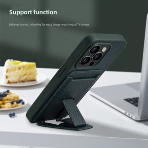 Funda protectora completa para iPhone 16 Pro Max, soporte magnético para iPhone 15, con espacio para tarjetas, cubierta de protección para teléfono - Product Image 2