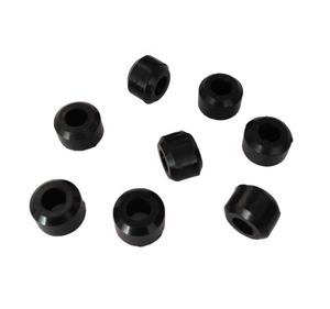 Novas Tampas de Borracha de Silicone Vermelhas Personalizadas, Moldadas por Compressão, para Proteção Durante a Pintura Eletrostática a Pó - Product Image 4