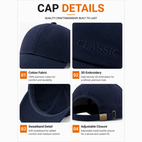 Topi Baseball 6 Panel 100% Katun, Dapat Disesuaikan, Unisex, Kanvas, Bordir, Warna Solid, untuk Olahraga dan Perjalanan