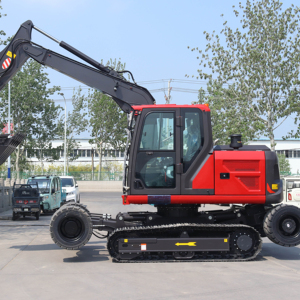 Excavatrice sur chenilles à double usage de 8,5 tonnes, modèle X9, pour travaux de terrassement, avec chaîne hydraulique, à vendre - Product Image 1